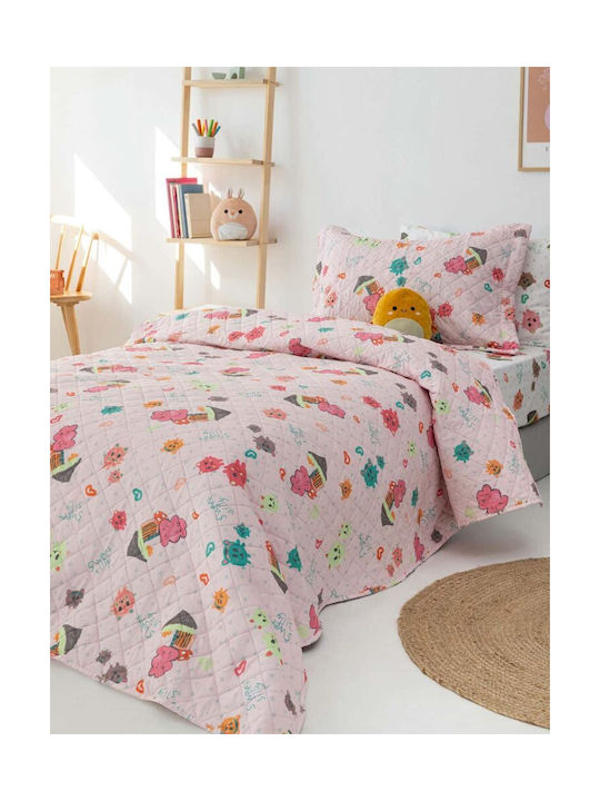 Palamaiki Kids Quilt Semi Double Pink 160x220cm