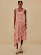 Farm Rio Maxi Φούστα Light Pink