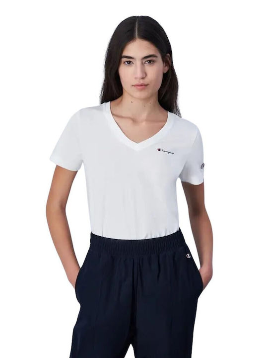 Champion Women's Blouse Short Sleeve White