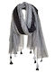 Ble Resort Collection Women's Scarf White 5-43-304-0201