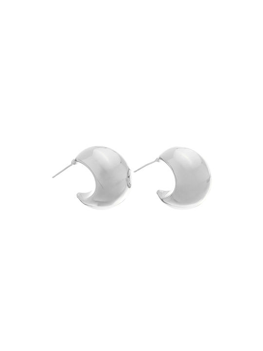 Stud earring Bjly-5638 Silver