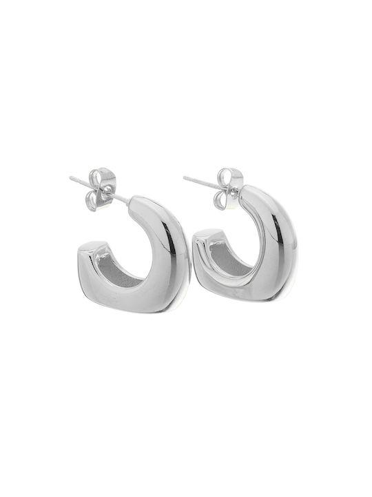 Stud earring Bjly-5604 Silver