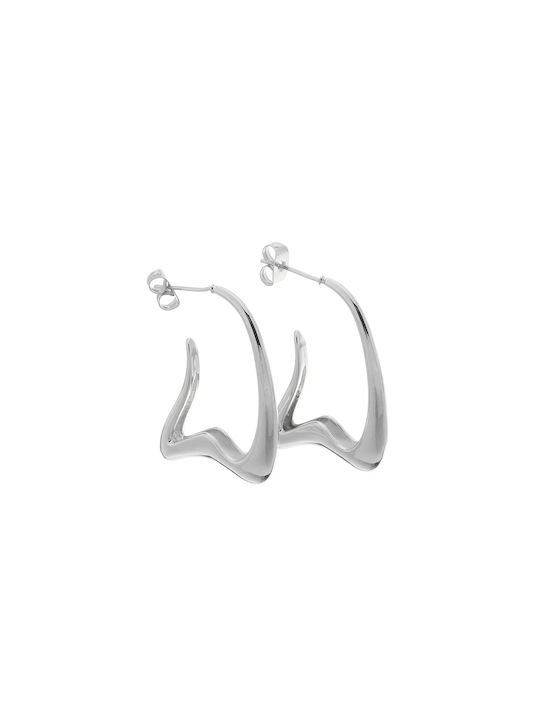 Stud earring Bjly-5594 Silver