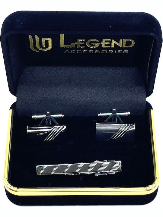 Legend Accessories Manschettenknöpfe aus Silber
