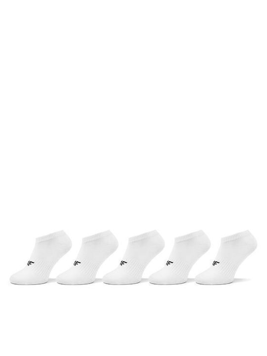 4F Kinderstrümpfe Knöchelsocken White