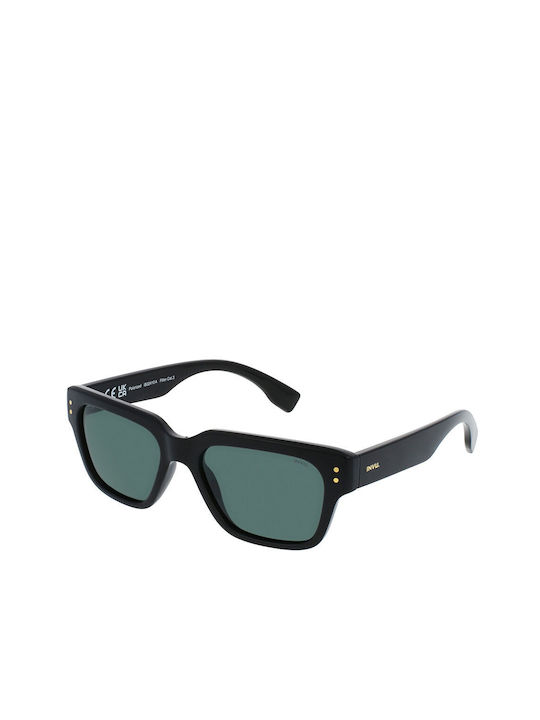 Invu Sonnenbrillen mit Schwarz Rahmen und Grün Linse IB22410A