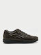Leder Herren Freizeitschuhe Anatomisch Braun