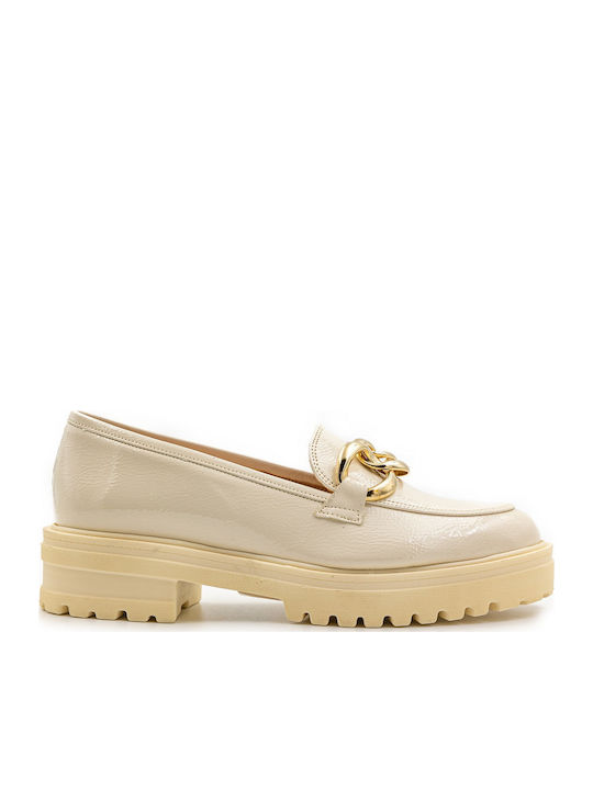 Loafers Λουστρινι Μπεζ Stefania S1sf326006