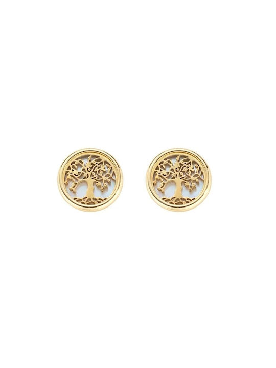 Amen Earrings Gold Plated