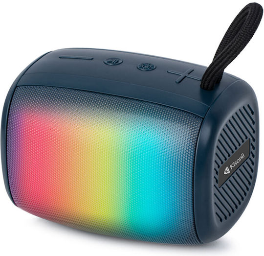 Kisonli S18 Bluetooth Speaker 5W with Radio and Battery Life up to 5 hours Black