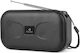 Kisonli SC-01 Bluetooth Speaker 5W with Radio and Battery Life up to 6 hours Black