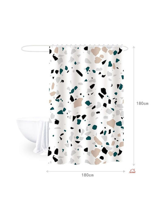 ForHome Shower Curtain 180x180cm Colorful