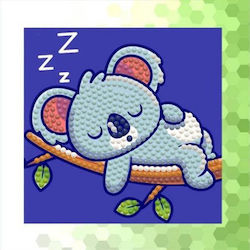 Diamond Dotz Ψηφιδωτό Koala Κάρτα Diamond Painting Κιτ