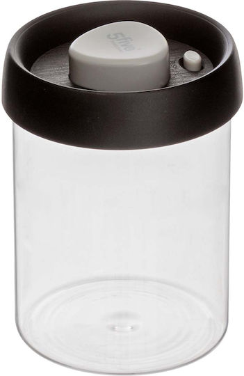 5Five Vaza pentru Maro / Cereale cu capac Sticlă Transparent 600ml