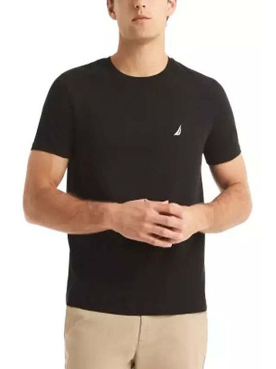 Nautica Herren T-Shirt Kurzarm True Black