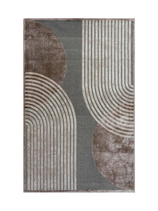 Madi Rug Rectangular Gray