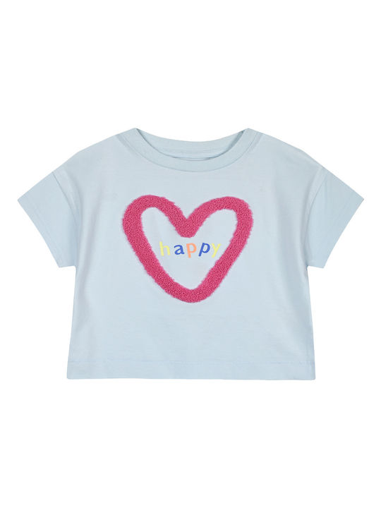 Energiers Kids' Crop Top Short Sleeve Ciell