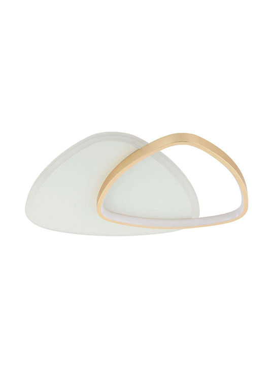 Zambelis Lights Ceiling Mount Light 49cm Black with Integrated LED