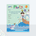 Fun Fashion Invitation Pirates 1pcs PR103