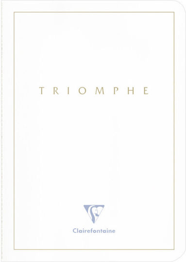 Rhodia Σημειωματάριο A5 με Λευκές Σελίδες Χρυσό