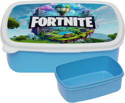 Plastic Kids' Food Container Fortnite Insulated Blue x x 6pcs