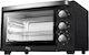 Zilan Electric Countertop Oven 19lt Without Burners Black