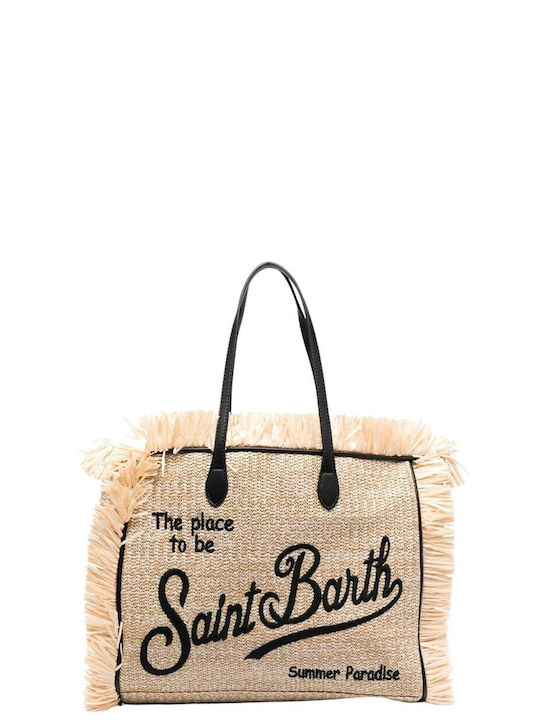 MC2 Straw Beach Bag Beige