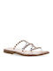 Flache Sandalen für Damen in Gold Farbe