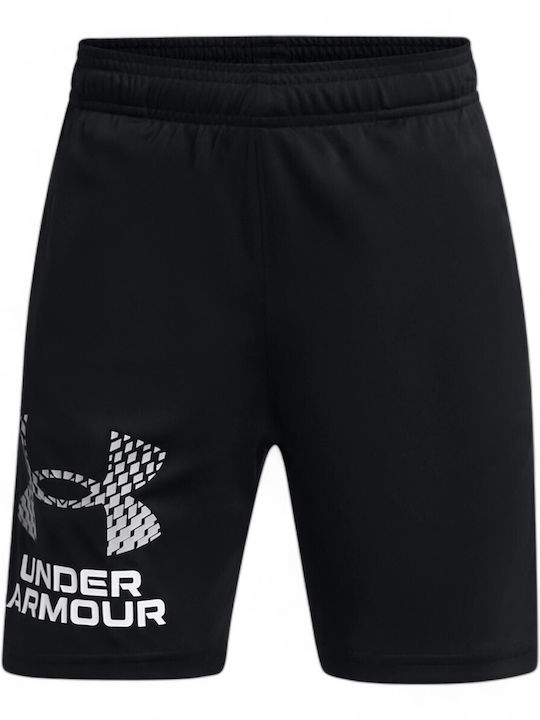 Under Armour Kids' Athletic Shorts/Bermudas Tech Logo Black