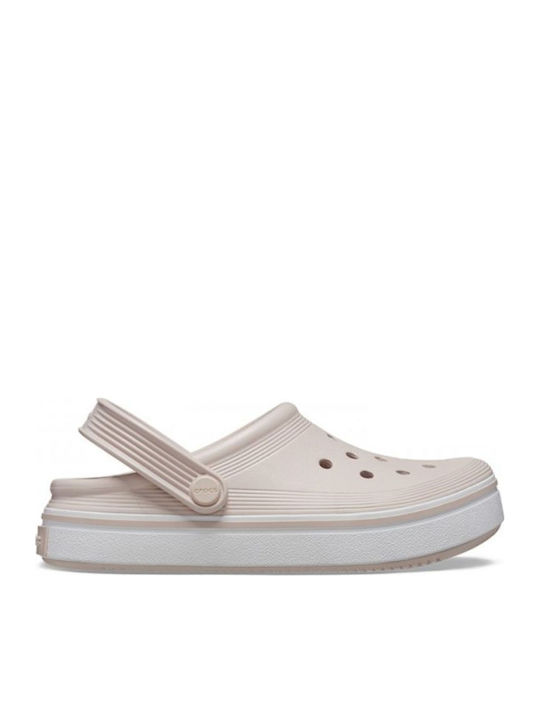 Crocs Παιδικά Ανατομικά Σαμπό Θαλάσσης Ροζ