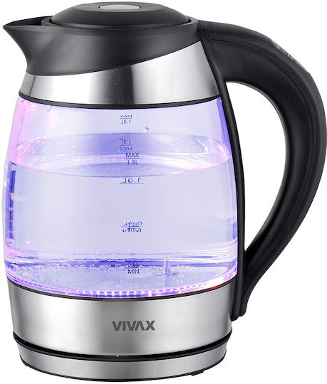 Vivax Βραστήρας 1.8lt 2200W Γκρι