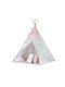 Nukido Kids Indian Teepee Play Tent White