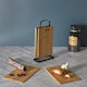 Cook Concept Σετ Επιφάνεια Κοπής από Μπαμπού Καφέ 16x30cm 7τμχ
