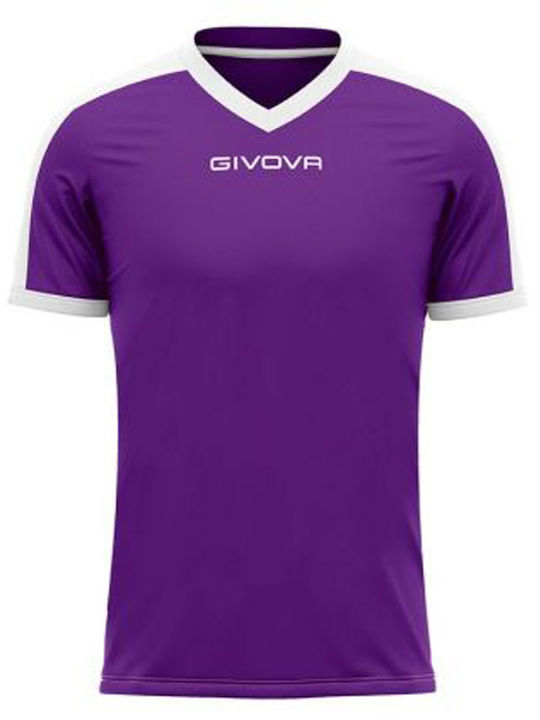 Givova Shirt Revolution Ανδρική Φανέλα Εμφάνισης Ποδοσφαίρου