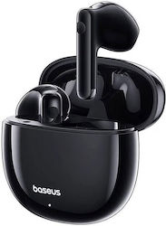 Baseus Bowie E13 In-ear Bluetooth Handsfree Ακουστικά με Θήκη Φόρτισης Μαύρα