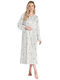 Pijadore Summer Women's Nightdress Bay Leaf Mint