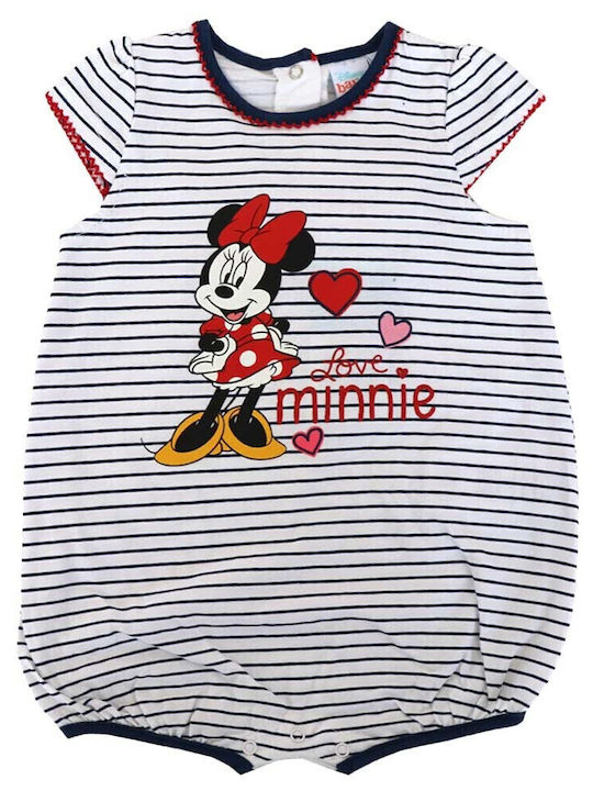 Disney Minnie Mouse Babystrampler Kurzärmelig Dark blue