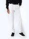 The Bostonians Men's Trousers Chino Elastic in Regular Fit White