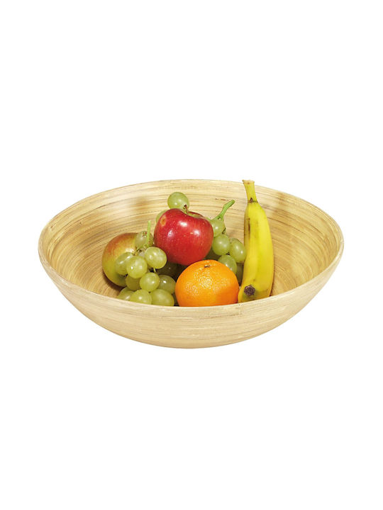 Kesper Fruit Bowl made of Bamboo Brown 25x8cm