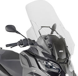 Givi Transparentes Visier Motorrad für Piaggio MP3 GIVPIAZEL31