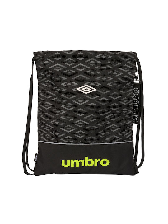 Umbro Παιδική Τσάντα Πουγκί Μαύρη 35x40εκ.