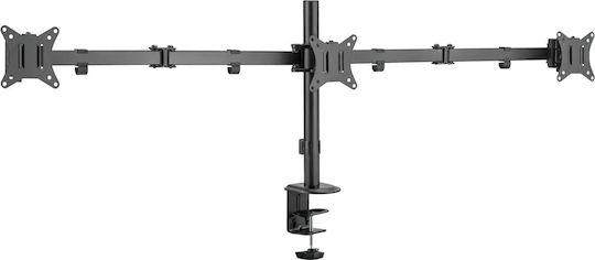 Sbox Βάση Γραφείου για 3 Οθόνες έως 27" (LCD-352/3-2)