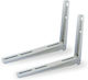 Home & Camp Air Conditioner Wall Brackets 36x45cm 2pcs