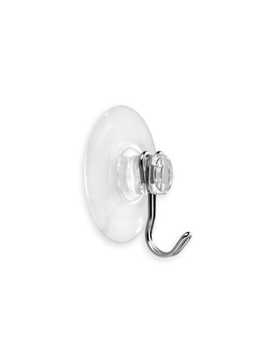 Inofix Double Wall-Mounted Bathroom Hook Silver