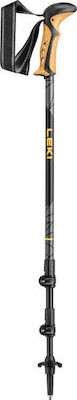 Leki Telescopic Aluminum Trekking Pole Khumbu Lite Black 246gr