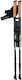 Elbrus Telescopice Baston de trekking din aluminiu 2 buc Gri