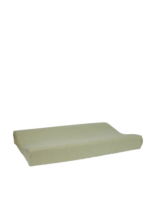 Little Dutch Κάλυμμα Αλλαξιέρας Olive από Ύφασμα Olive 50x70cm