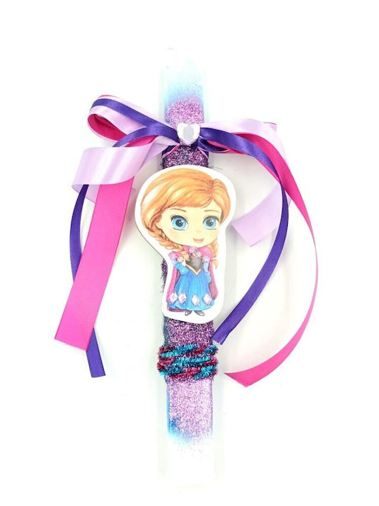 Λαμπαδα Χειροποιητη Frozen Anna Λαμπαδα Χειροποιητη Frozen Anna