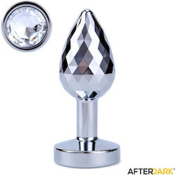 LateToBed Plug Anal Mic Argintiu 7.5cm