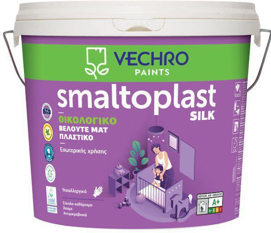 Vechro Smaltoplast Silk Plastic Ecological Paint B/P 3lt